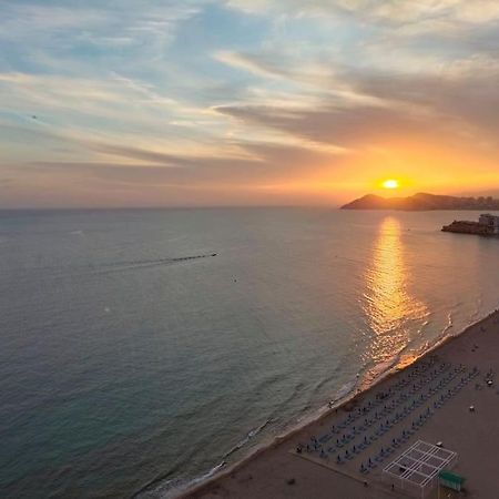 Estupendo Apartamento En Planta 23 Primera Linea Benidorm Exterior foto