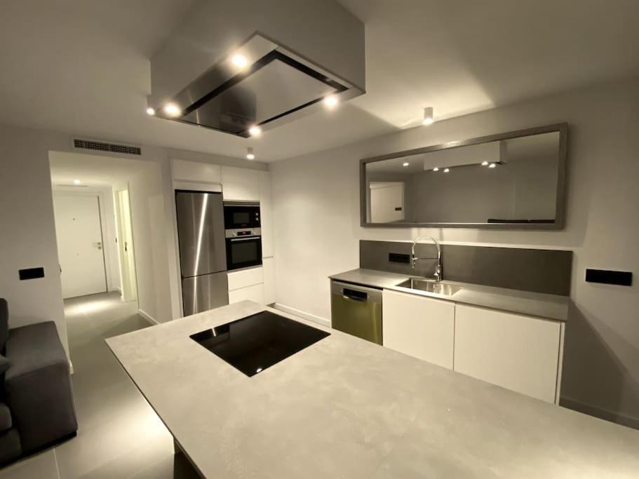 Estupendo Apartamento En Planta 23 Primera Linea Benidorm Exterior foto
